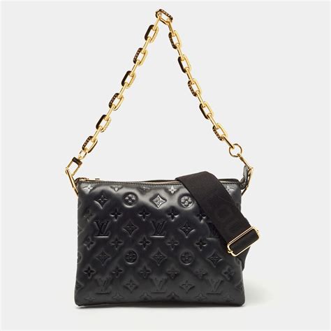 black lv coussin|Lv coussin bag sizes.